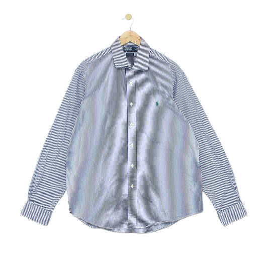 Mens Striped Shirt Button Down Custom Fit
