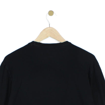 Mens T-Shirt Classic Fit Long Sleeve Embroidered