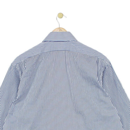 Mens Striped Shirt Button Down Custom Fit