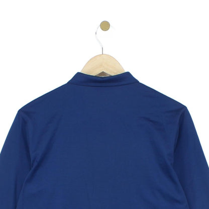 Mens Polo Shirt Long Sleeve Slim Fit