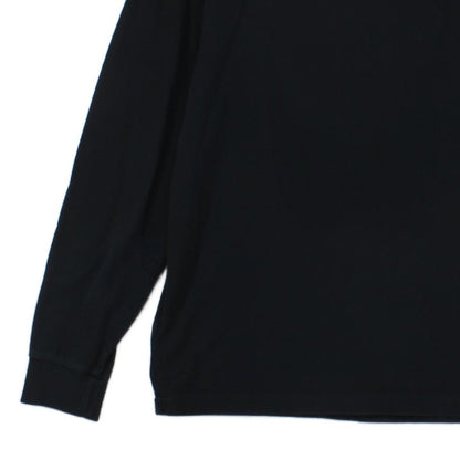 Mens T-Shirt Classic Fit Long Sleeve Embroidered