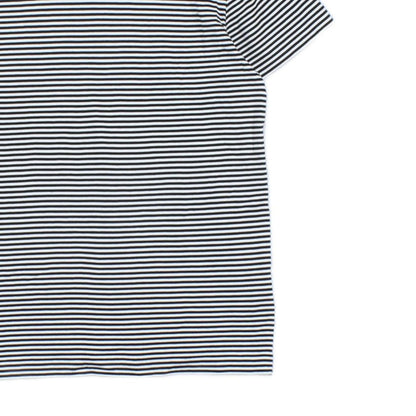 Mens Striped Polo Shirt Short Sleeve Pima Soft Touch