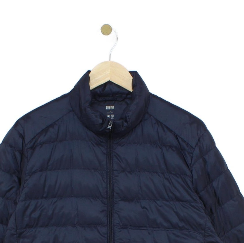 Mens Quilted Jacket Lightweight Down