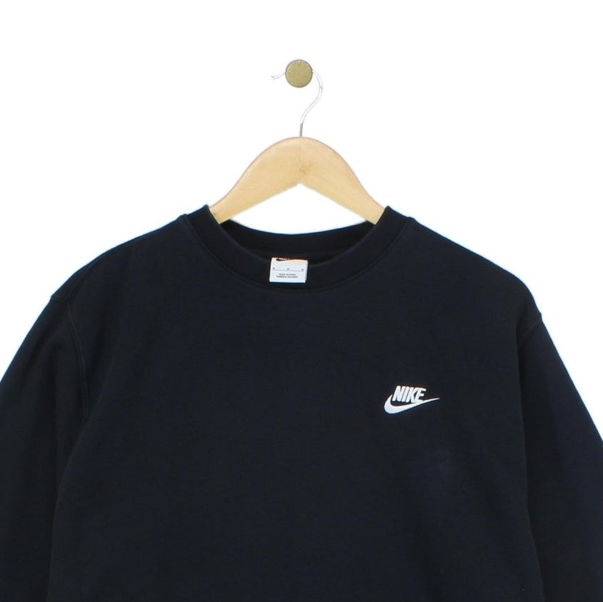 Mens Club Sweatshirt Logo Crew Neck