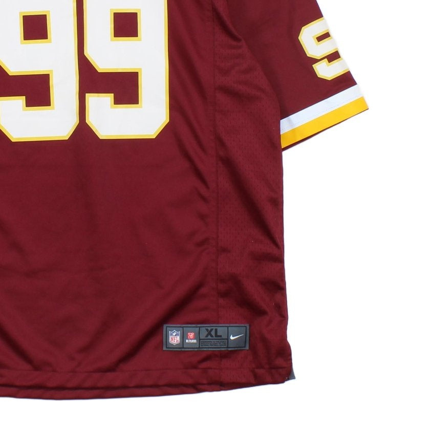 Mens Nfl Redskins T-Shirt Jersey #99 Young Short Sleeve