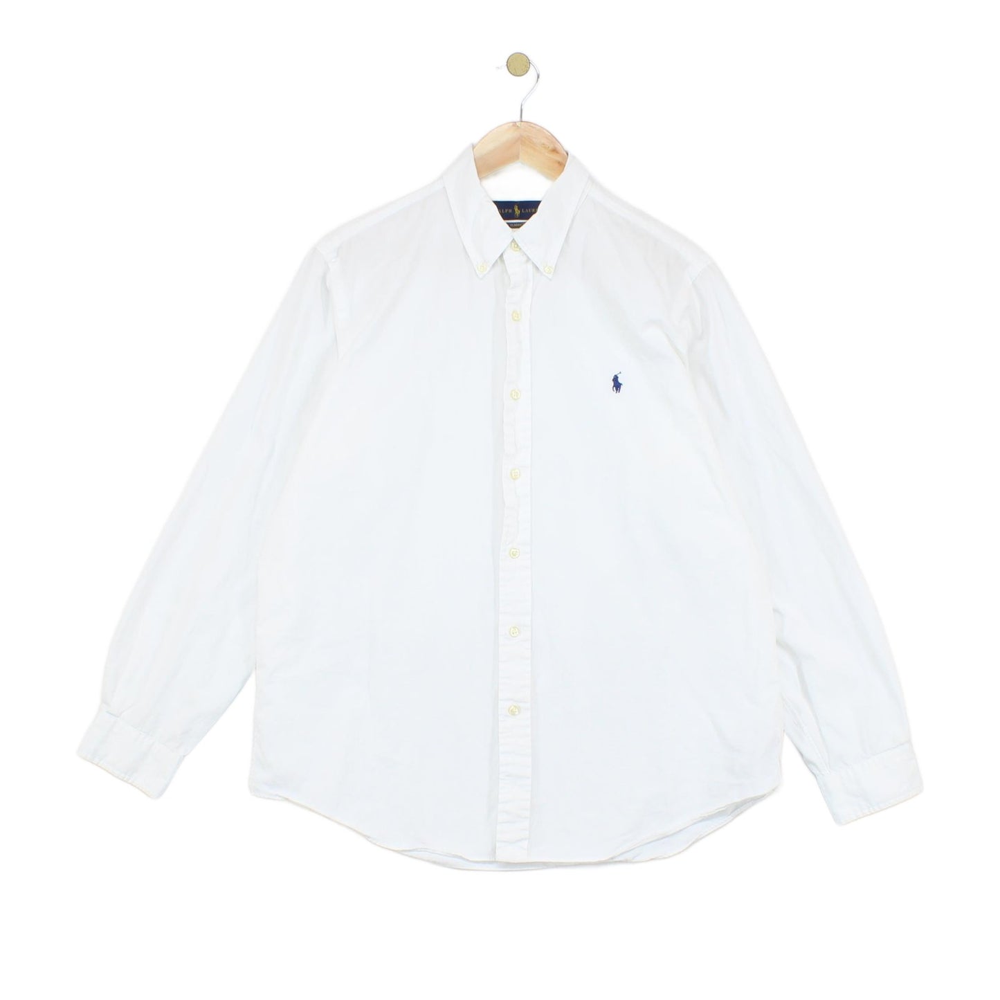 Mens Shirt Classic Button Down Long Sleeve