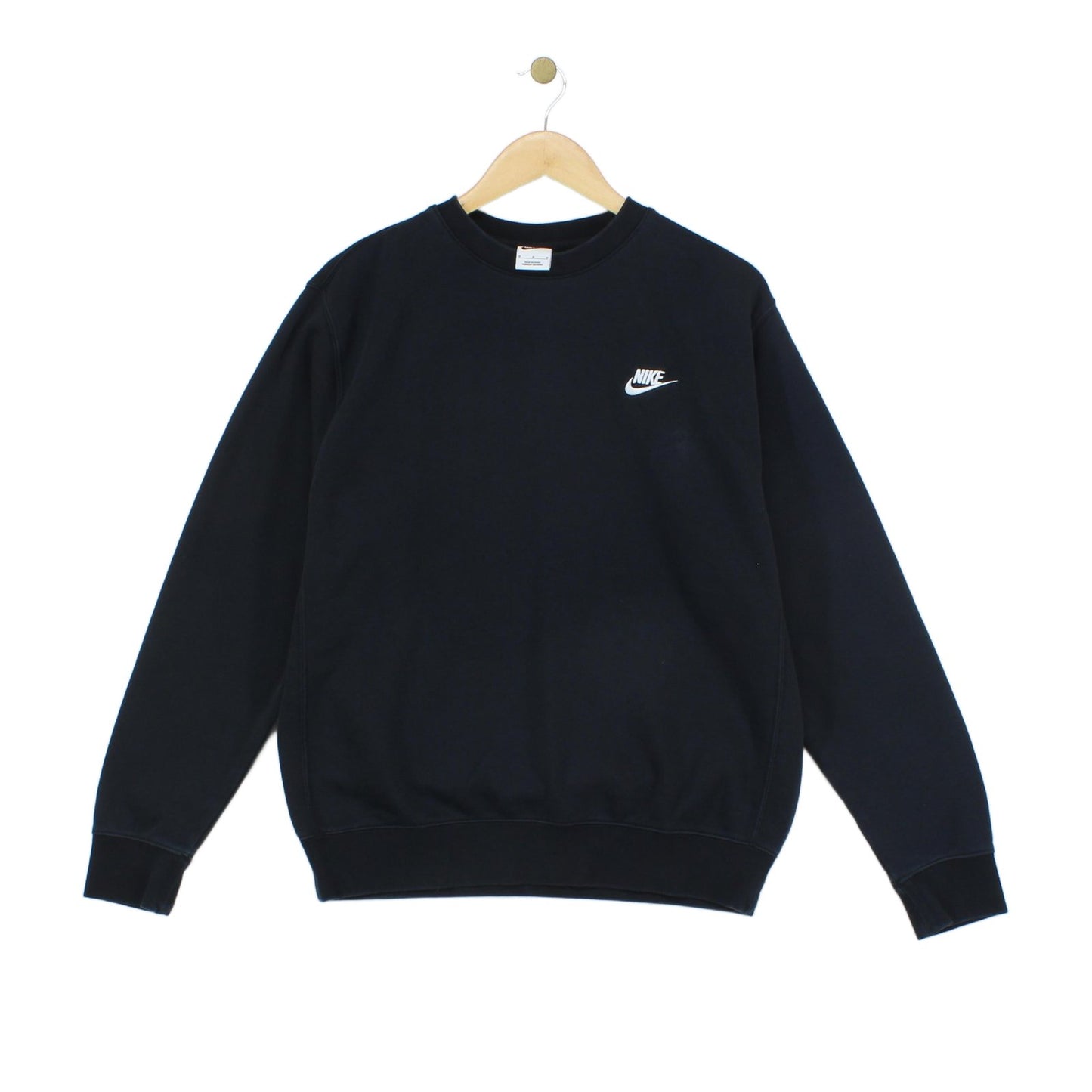 Mens Club Sweatshirt Logo Crew Neck