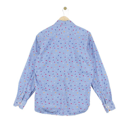 Mens Floral Shirt Button Up Classic
