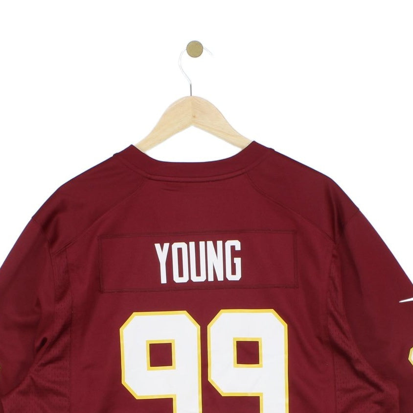 Mens Nfl Redskins T-Shirt Jersey #99 Young Short Sleeve