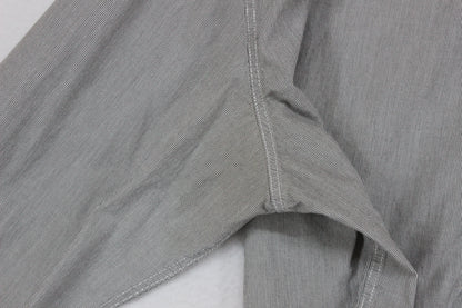 Mens Striped Shirt Classic Button Up