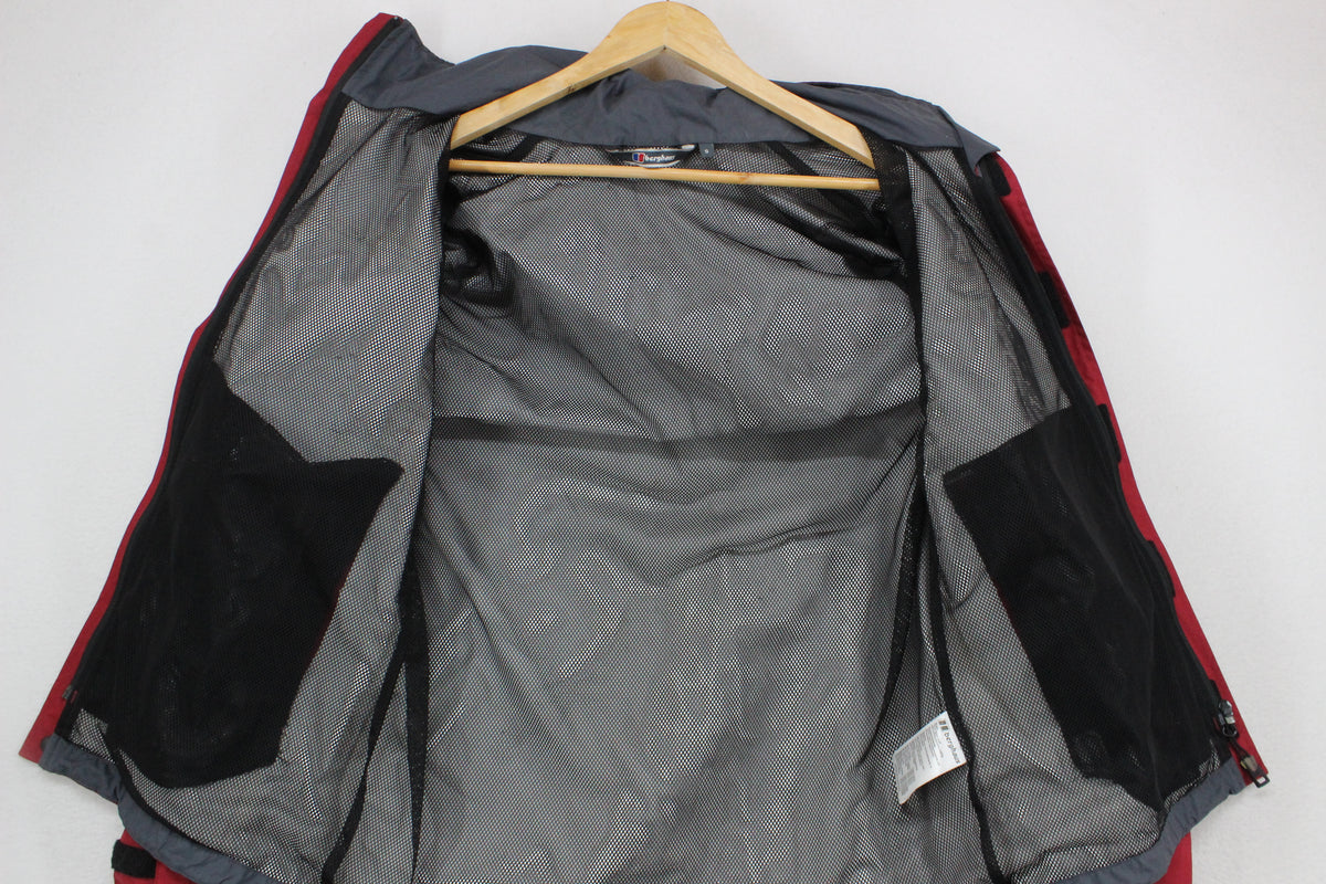 Mens Aq2 Waterproof Jacket Hooded Full Zip Outdoor