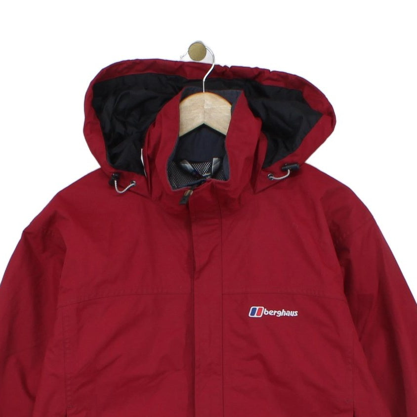 Mens Aq2 Waterproof Jacket Hooded Full Zip Outdoor