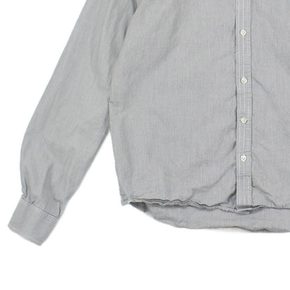 Mens Striped Shirt Classic Button Up