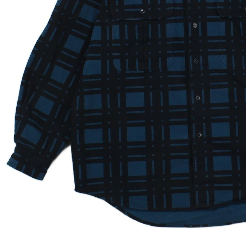 Mens Patterned Shirt Heavyweight