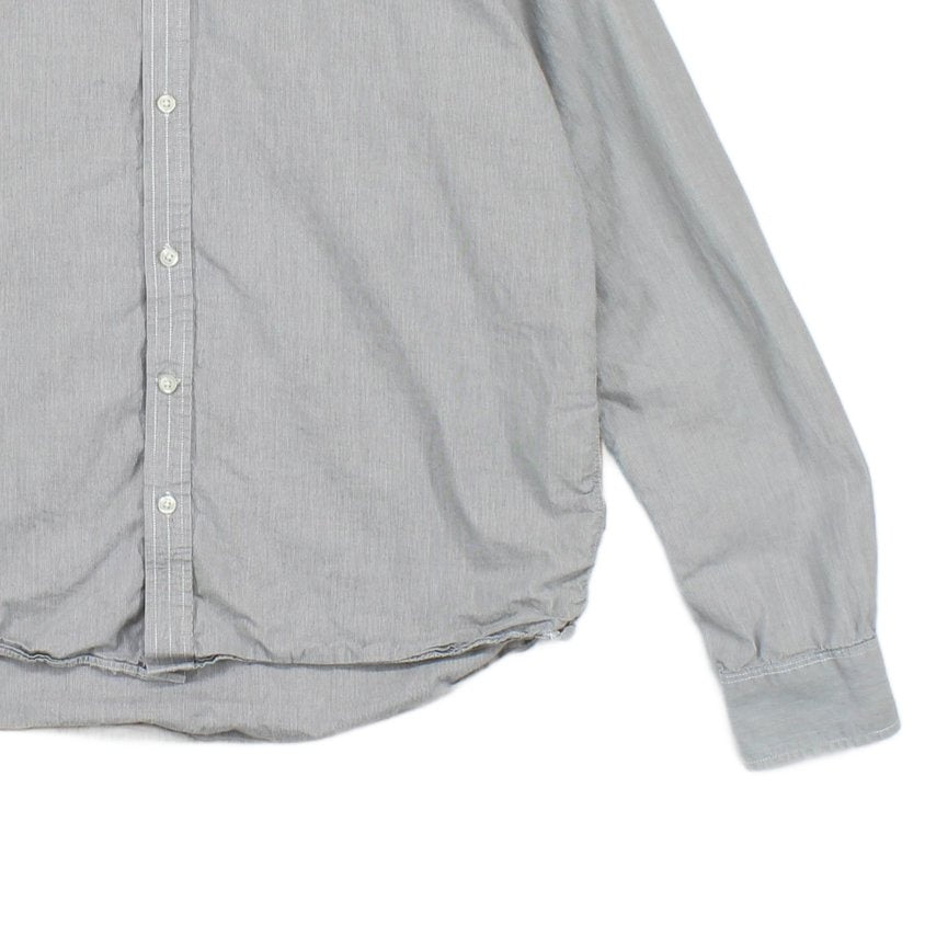 Mens Striped Shirt Classic Button Up