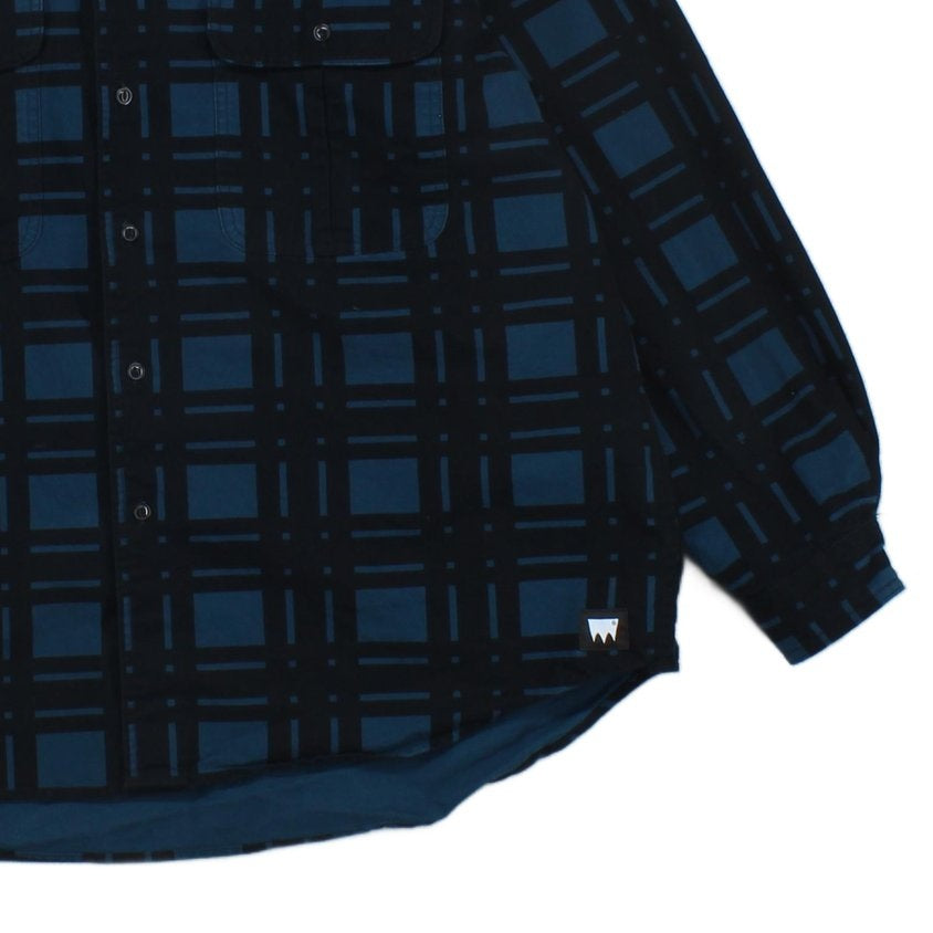 Mens Patterned Shirt Heavyweight