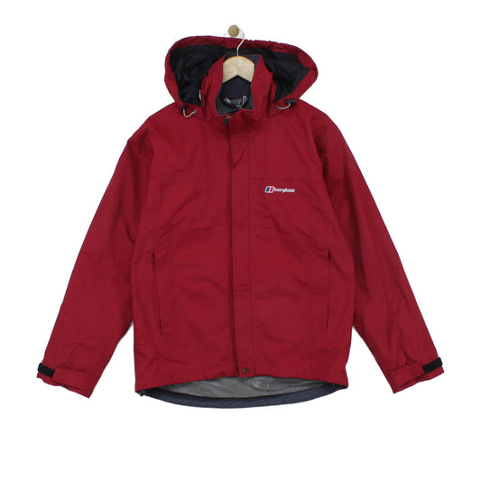 Mens Aq2 Waterproof Jacket Hooded Full Zip Outdoor