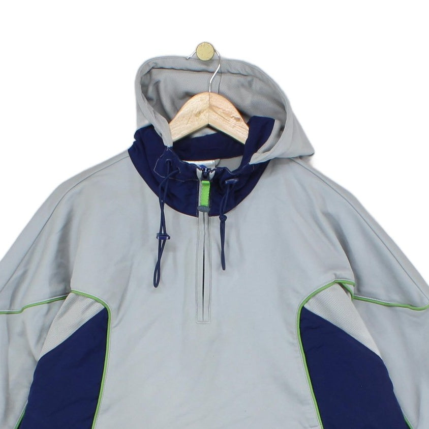 Mens 1/4 Zip Hoodie Retro
