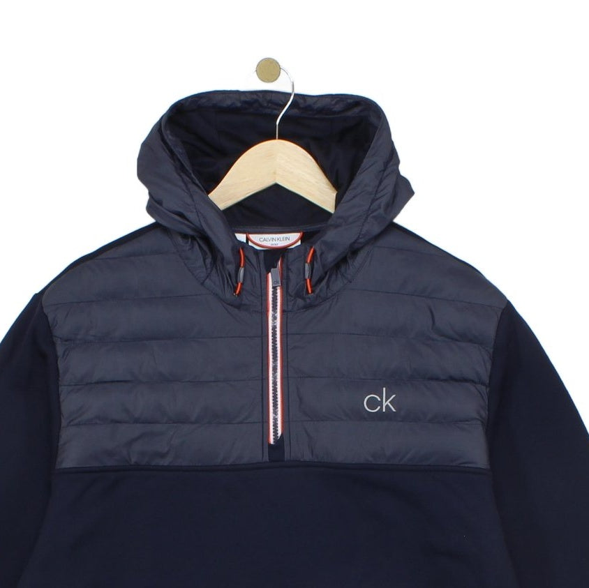 Mens 1/4 Zip Hoodie Golf Fleece