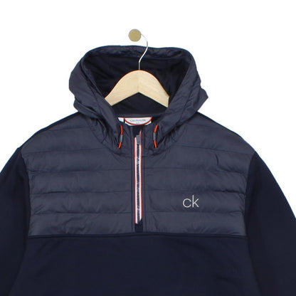 Mens 1/4 Zip Hoodie Golf Fleece