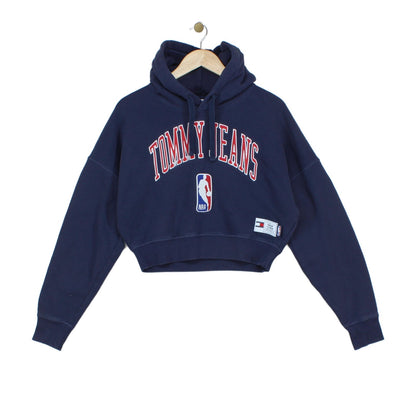 Womens Hoodie Nba Cropped Logo