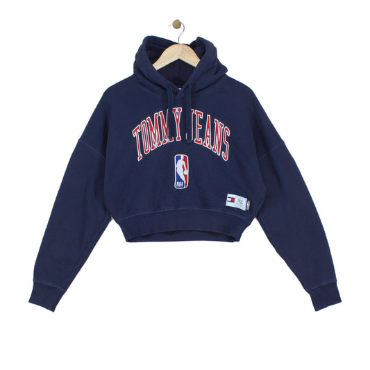 Womens Hoodie Nba Cropped Logo