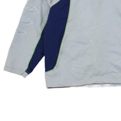 Mens 1/4 Zip Hoodie Retro