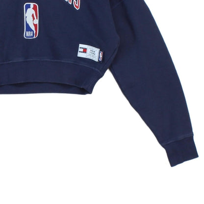 Womens Hoodie Nba Cropped Logo