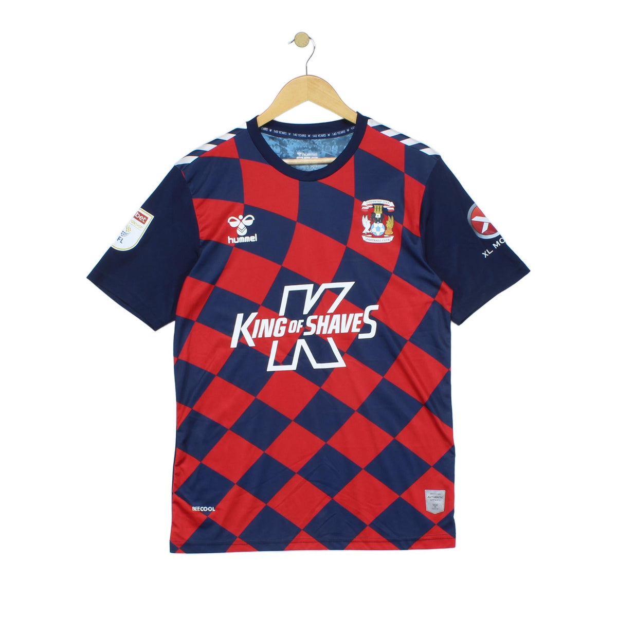Mens Coventry City 2023-24 Football Shirt Away Jersey