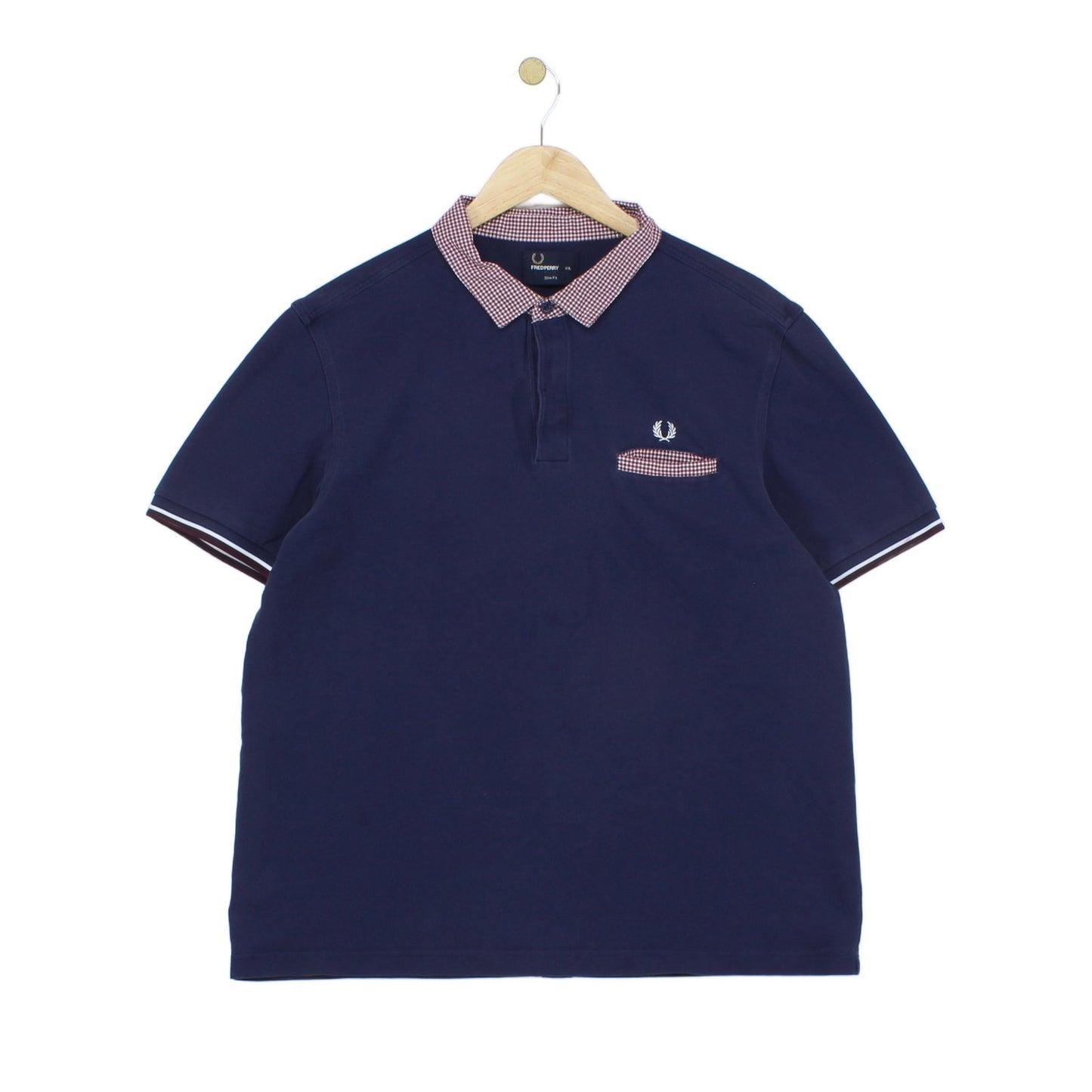 Mens Polo Shirt Slim Fit Collared