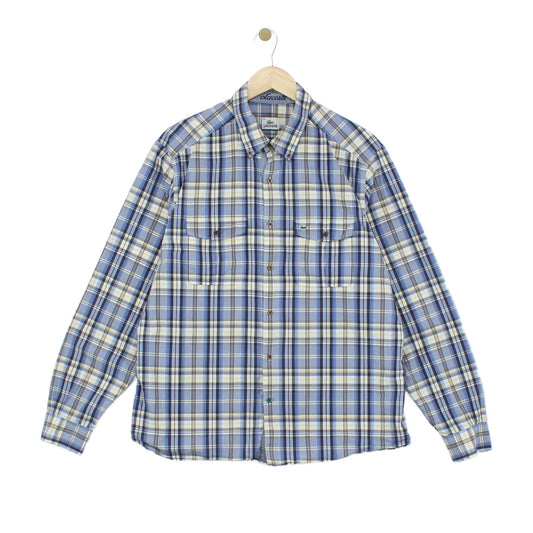 Mens Plaid Shirt Long Sleeve Button Up