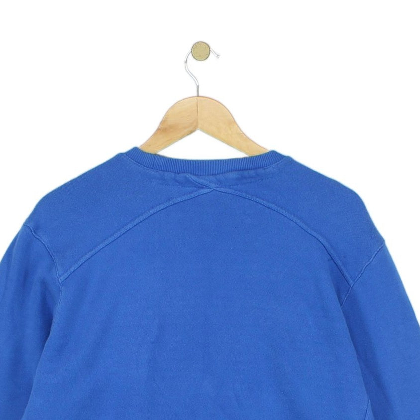 Mens Oversized Sweatshirt Crew Neck Faded