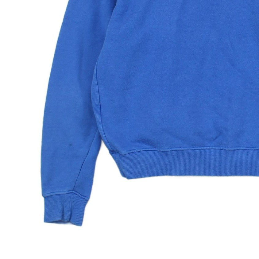 Mens Oversized Sweatshirt Crew Neck Faded