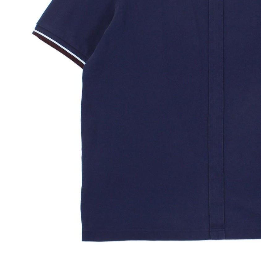 Mens Polo Shirt Slim Fit Collared