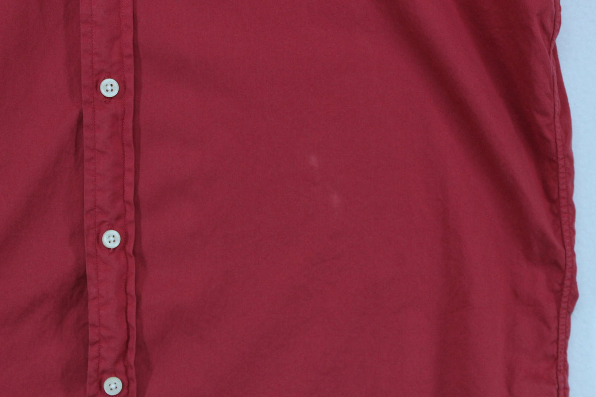 Mens Shirt Button Down Feather Weight Twill