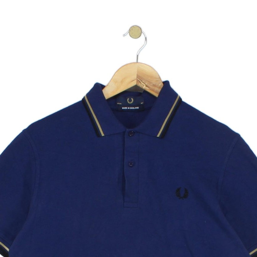 Mens Polo Shirt Uk Made Short Sleeve Classic