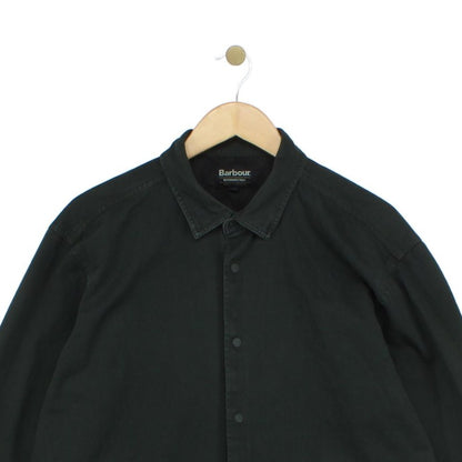 Mens Overshirt Shacket Snap Button