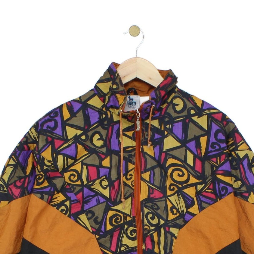 Womens Track Jacket Oversized Shell Suit
