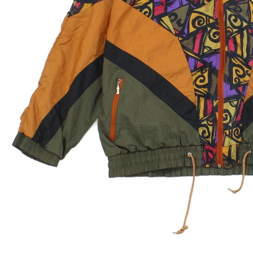 Womens Track Jacket Oversized Shell Suit