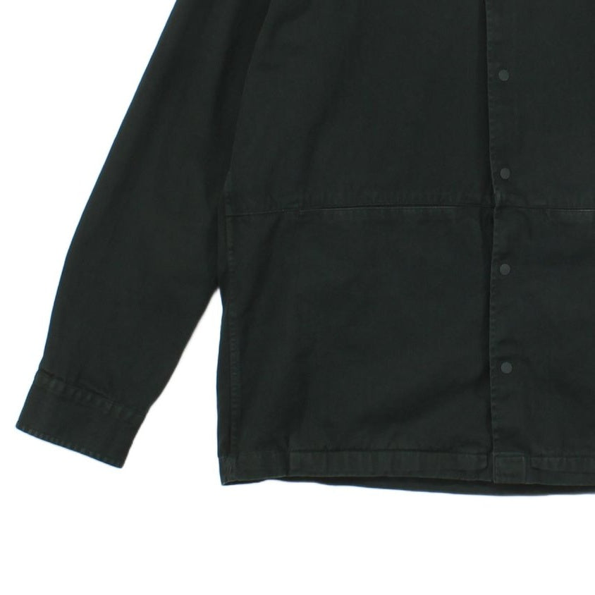 Mens Overshirt Shacket Snap Button