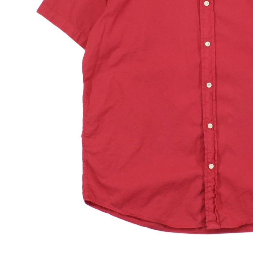 Mens Shirt Button Down Feather Weight Twill