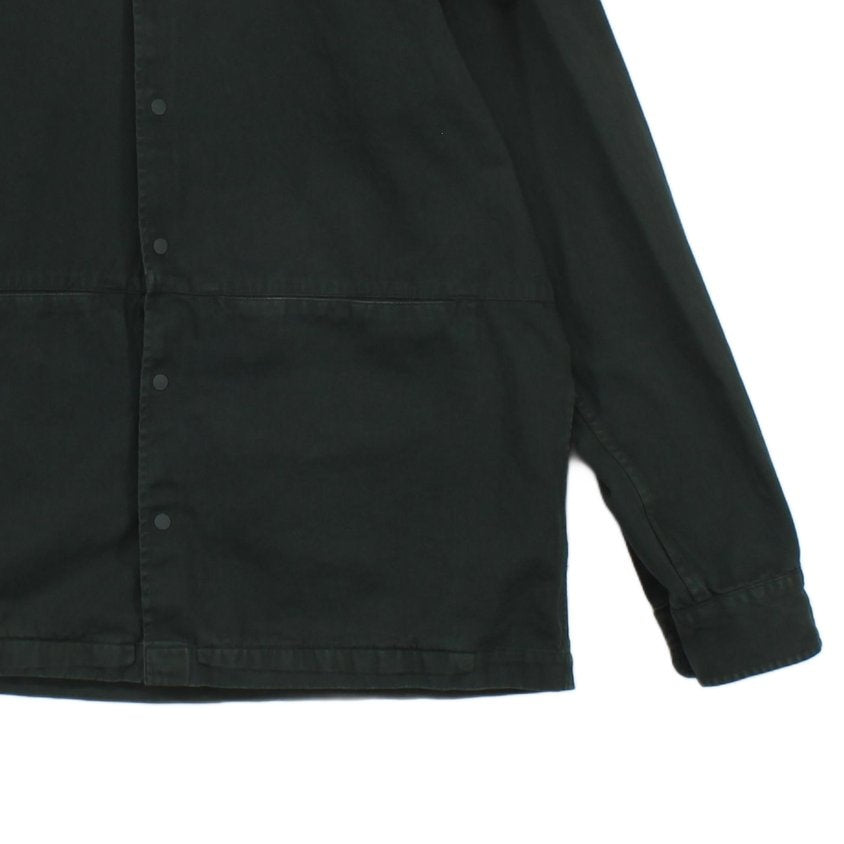 Mens Overshirt Shacket Snap Button