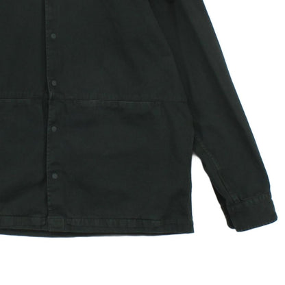 Mens Overshirt Shacket Snap Button