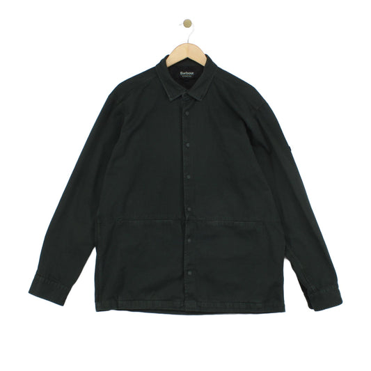 Mens Overshirt Shacket Snap Button