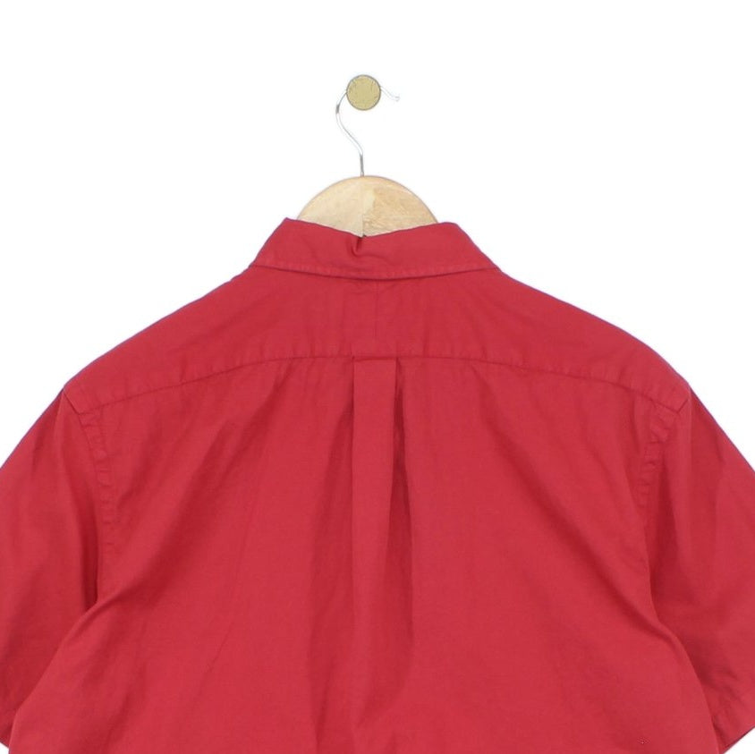 Mens Shirt Button Down Feather Weight Twill