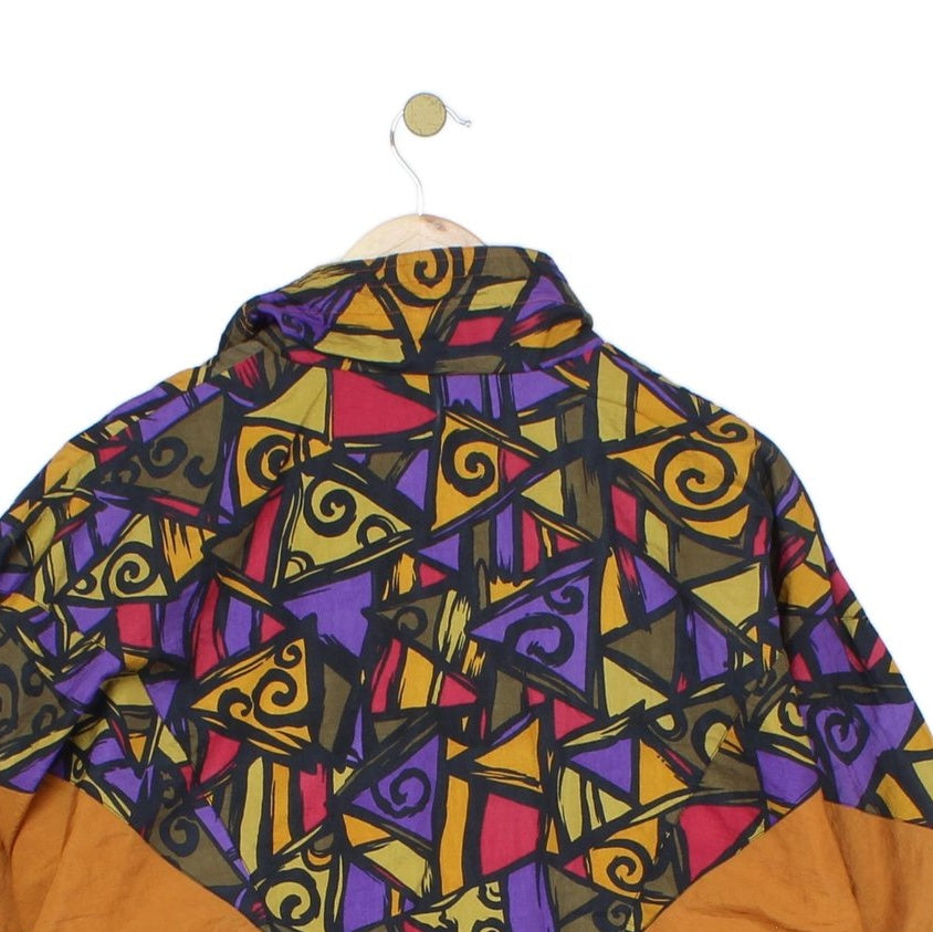 Womens Track Jacket Oversized Shell Suit