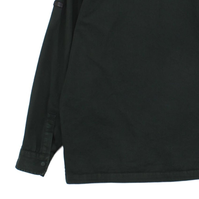 Mens Overshirt Shacket Snap Button
