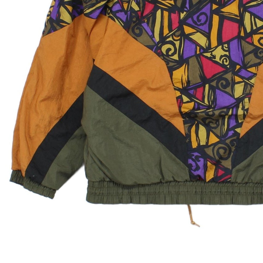 Womens Track Jacket Oversized Shell Suit