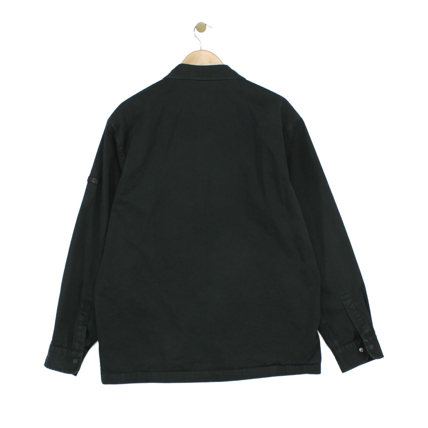 Mens Overshirt Shacket Snap Button
