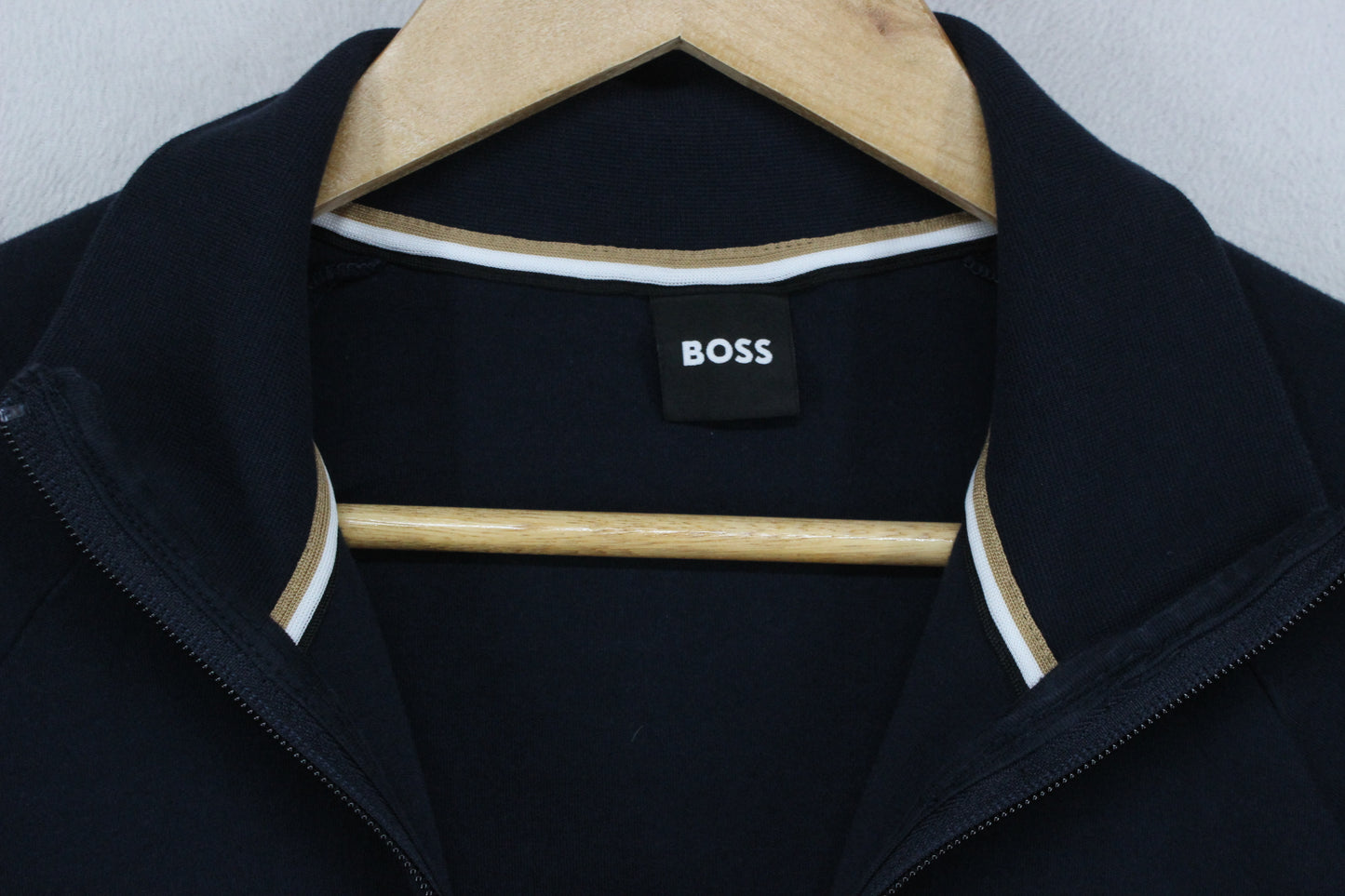Mens Sweatshirt Full Zip Logo